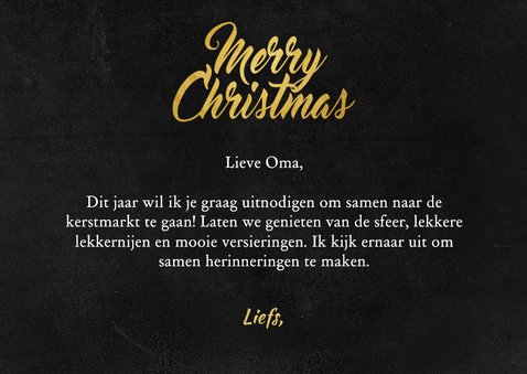 VIP ticket kerstmarkt goud lampjes 3