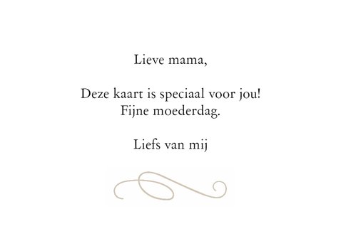 Voor mijn liefste moeder 3
