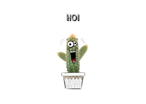 Vriendschapskaart met cactussen for someone special! 2