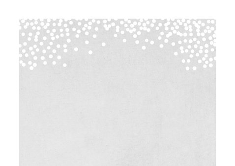 Vrolijke foto kerstkaart sneeuw confetti kader 2