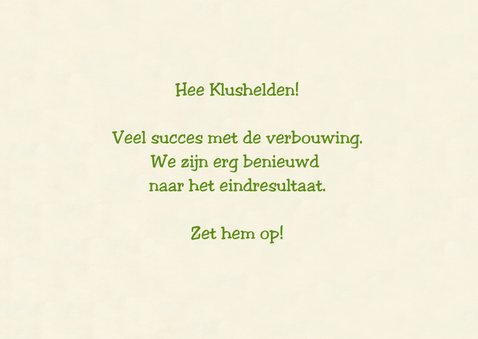Vrolijke kaart van een zagende kikker en een muis 3