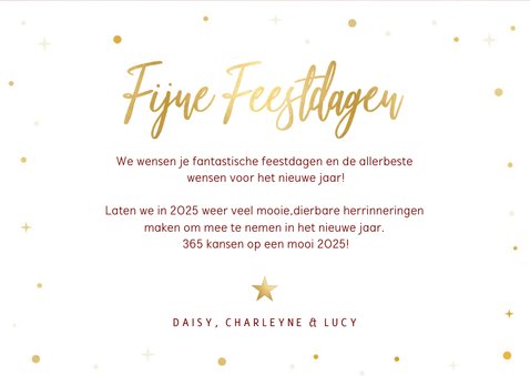 Warme kerstkaart make it a December to Remember 3