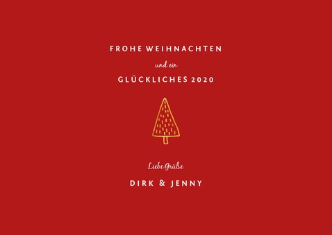 Weihnachtskarte Holly Jolly Fotocollage 3