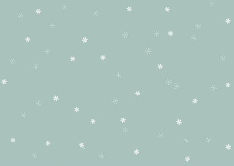 Weihnachtskarte mit Fotos in Bilderrahmen 2