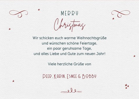Weihnachtskarte Nussknacker Merry Christmas 3