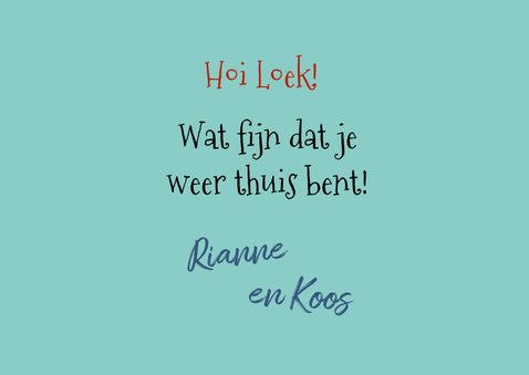 Welkom! We dansen van plezier, jij bent weer thuis 3