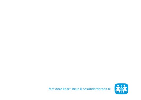 Wenskaart ik wens je veel liefde en geluk SOS kinderdorpen 2