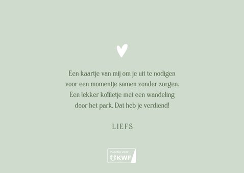 Wenskaart KWF vandaag draait om jou 3
