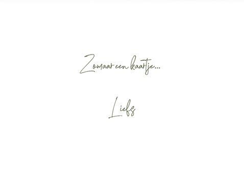 Wenskaart twee herten 3