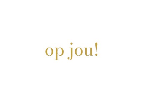 Wenskaart zo trots als een pauw op jou 2