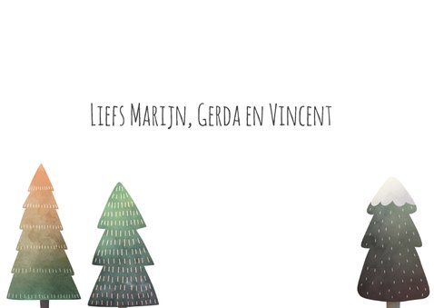 Winter bomen kerst 3