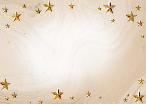 Zakelijke kerstkaart bruine kersttak 2026 kerstbal en logo Achterkant