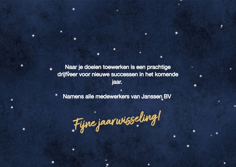 Zakelijke kerstkaart nieuwjaarskaart 2019 3