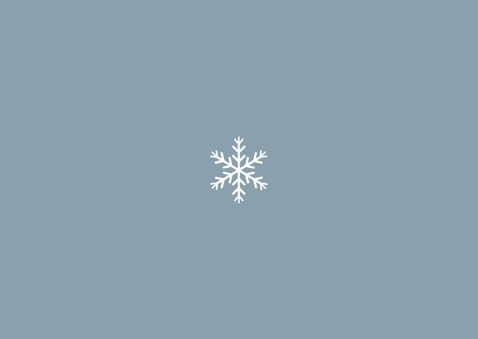 Zakelijke kerstkaart wegwijzers winter hout sneeuw foto Achterkant
