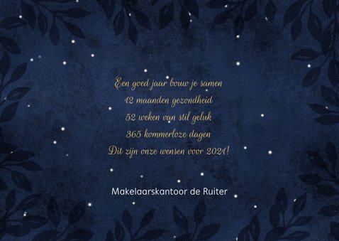 Zakelijke nieuwjaarskaart Cheers to a new year! 3