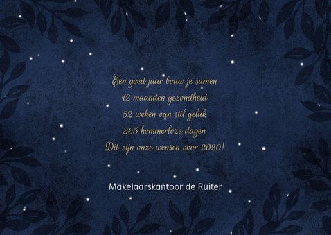 Zakelijke nieuwjaarskaart Cheers to a new year! 3