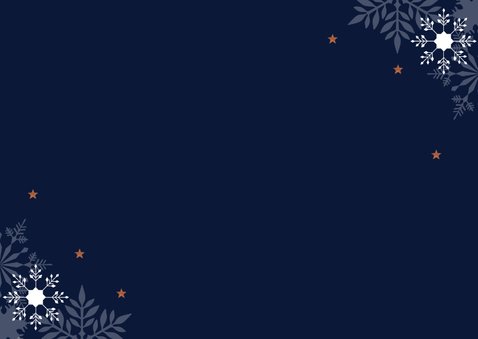 Zakelijke nieuwjaarskaart typografie 2021 2