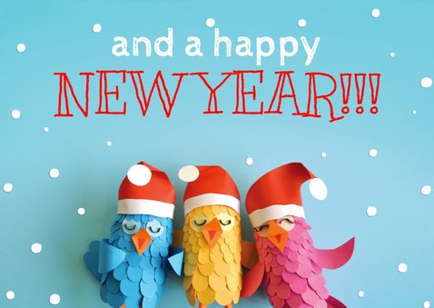 Zingende kerstvogeltjes 3