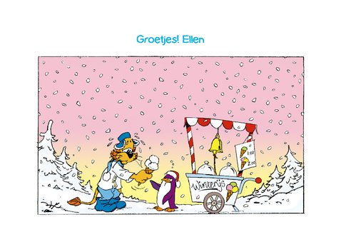 Zomaar Loeki strip winterijs - A 3