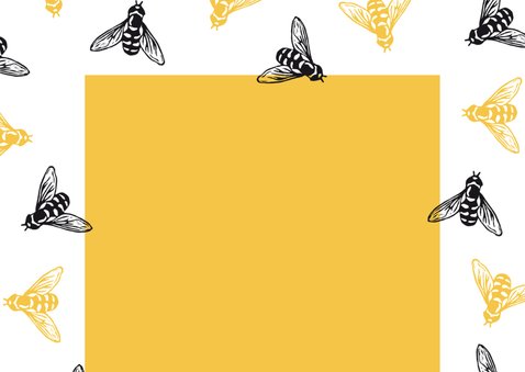 Zomaarkaart Hey busy bee 2