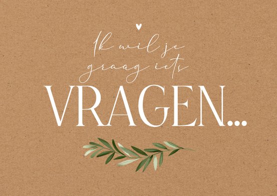 Wil jij mijn getuige zijn? Getuige trouwkaarten | Kaartje2go