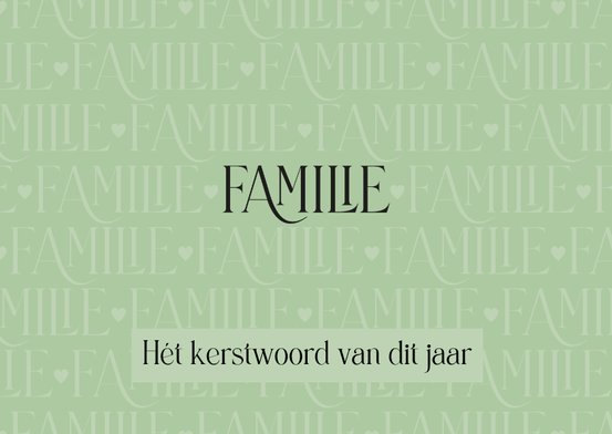 Kerstkaart bij ziekte, verdriet of overlijden | Kaartje2go