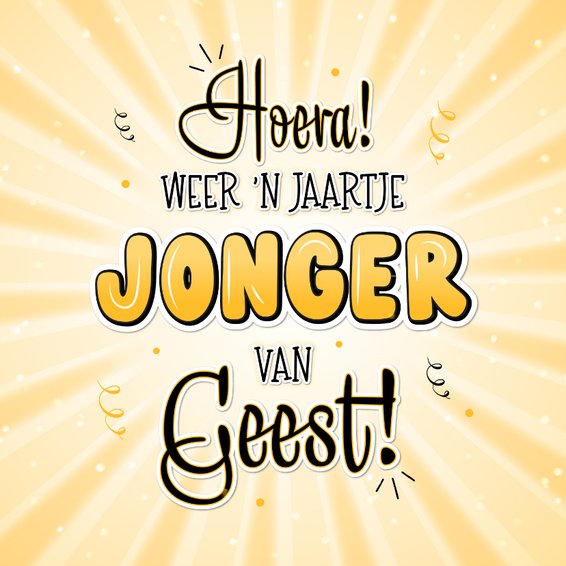 Grappige verjaardagskaarten voor een felicitatie met humor