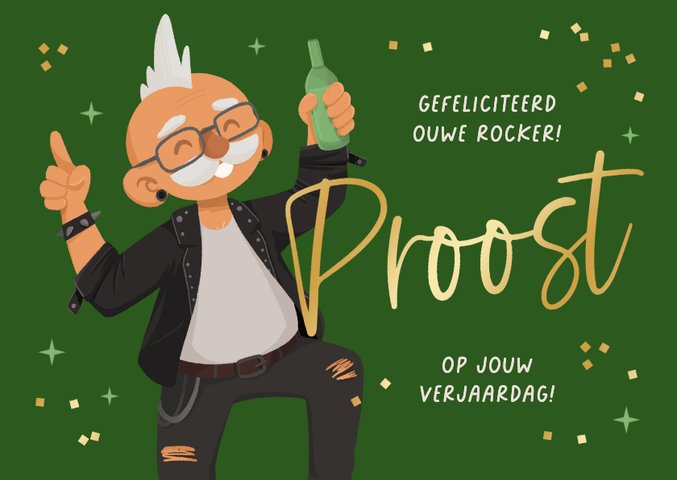 Verjaardagskaart man humor | Kaartje2go