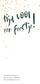 Jubileumkaart '10 jaar getrouwd!' met confetti 2