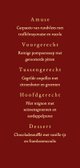 Klassieke menukaart kerst rood met goudfolie 3