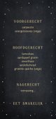 Leuke menukaart kerstdiner zakelijk met bestek kerstboom 3
