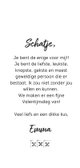 Leuke valentijnskaart met quote over liefde met illustraties 3