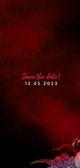 Save the date neon bloemen en foto 2