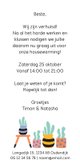 Uitnodiging housewarming cactus Achterkant