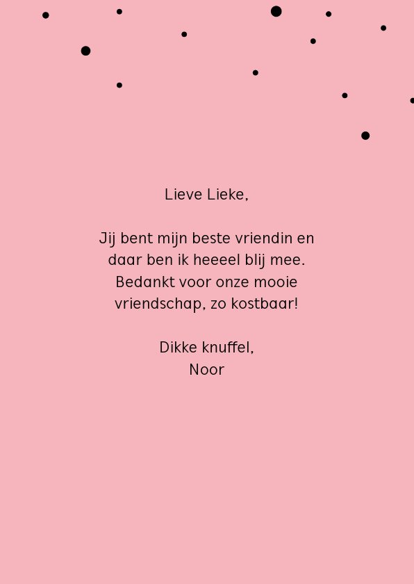 Besties Voor Altijd Pastel Wenskaarten Kaartje Go