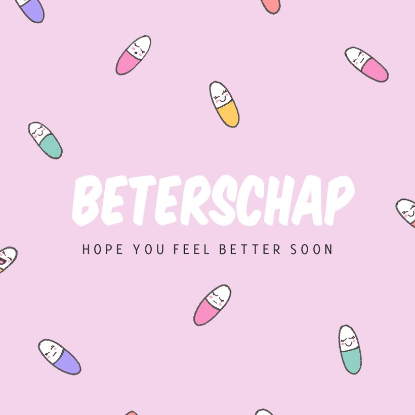 Keeping it real pills beterschap kaartje kaartje2go