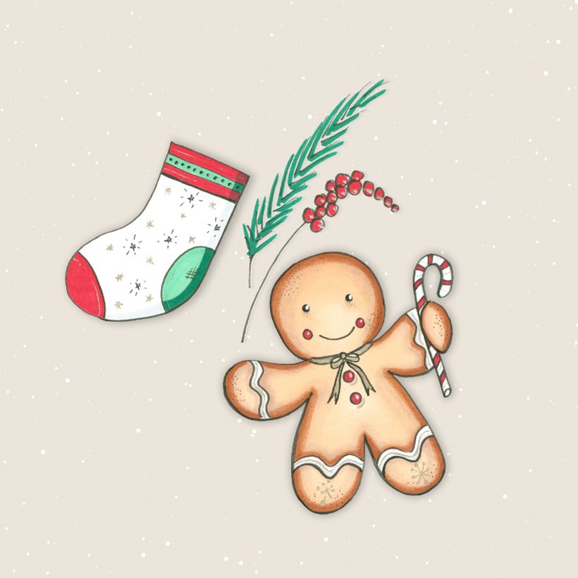kerstkaart-peperkoeken-mannetje-met-kerstsok-kaartje2go