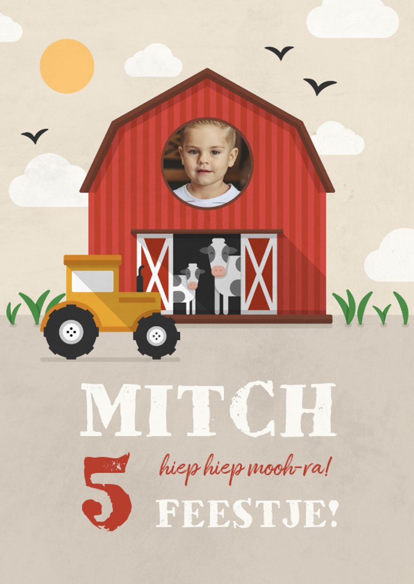 MEZHEN Taartdecoratie, tractor, verjaardag, Happy Birthday, cupcake-topper, boerderij, kinderverjaardag