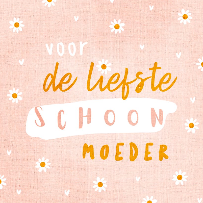 Moederdagkaartje Voor De Liefste Schoonmoeder Kaartje2go