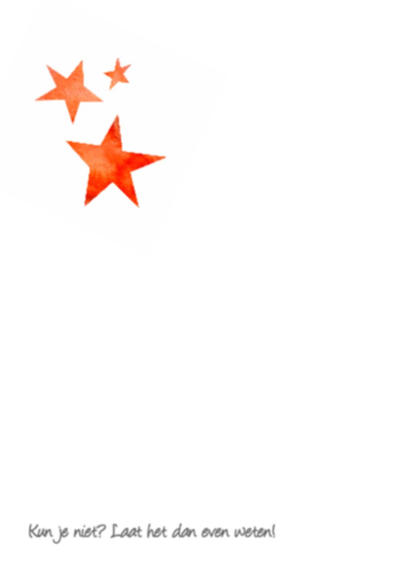 Oud en Nieuw feest uitnodiging Kaartje2go