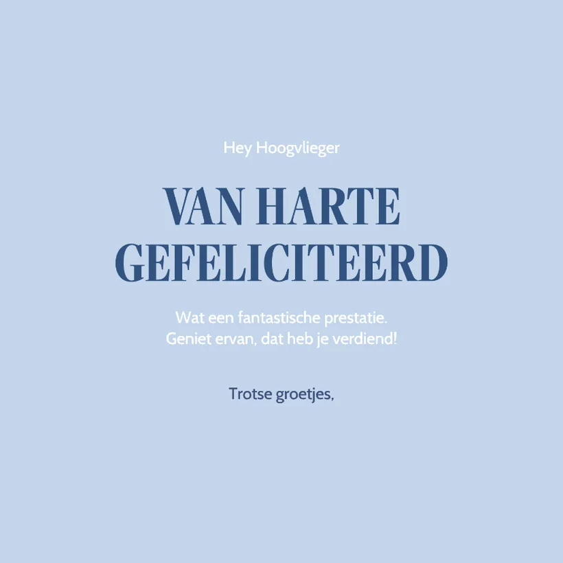 PhD felicitatiekaart 'Goed gedaan' 3