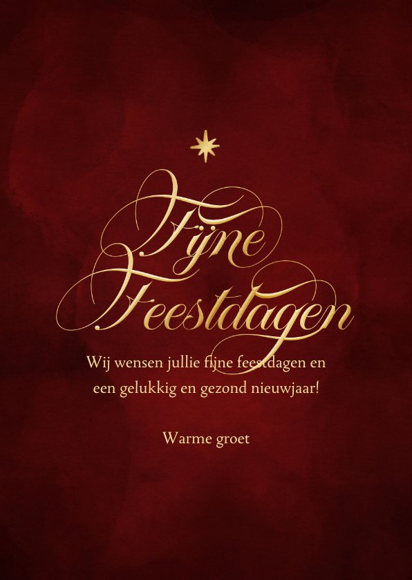 Rode Kerstkaart Klassieke Kerstbal Met Foto En | Kaartje2go