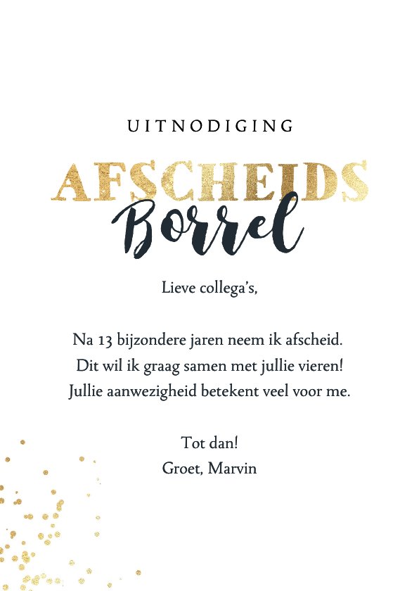 stijlvolle-uitnodiging-afscheidsborrel-kaartje2go