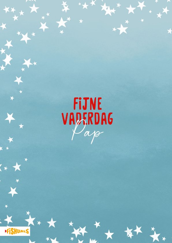 Vaderdag-kaart met grote foto en koksmuts | Kaartje2go
