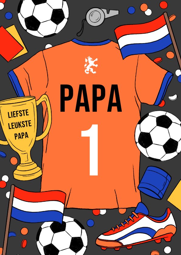 vaderdagkaart-voetbal-nr-1-papa-fijne-vaderdag-kaartje2go