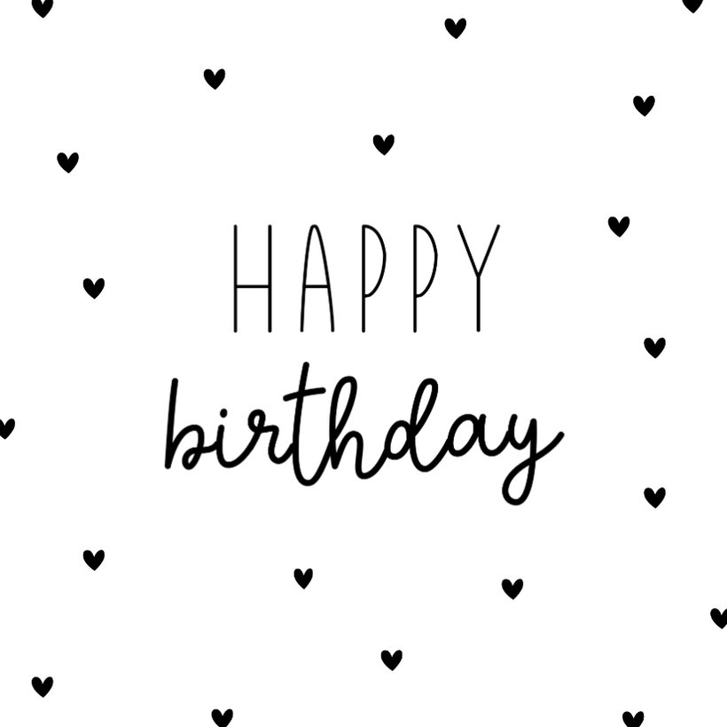 Happy Birthday' Roze & Wit - 6 stuks kopen