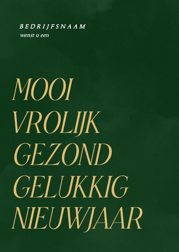 Donkergroen