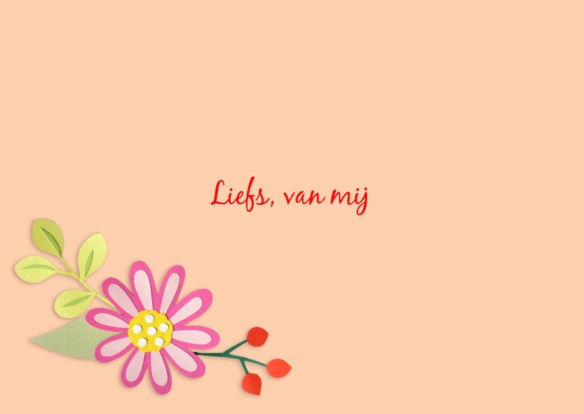 Ik ben super trots op jou!- bloemen | Kaartje2go