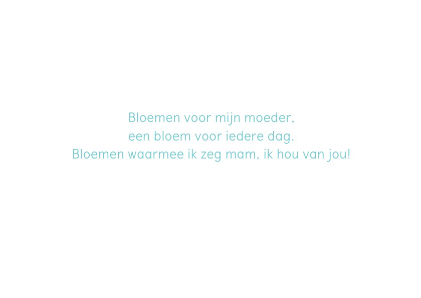 Moederdag kaart voor een overleden moeder | Kaartje2go