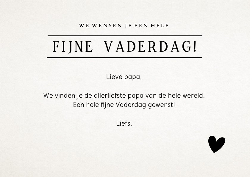 Moderne Vaderdag fotocollagekaart met 7 foto's | Kaartje2go